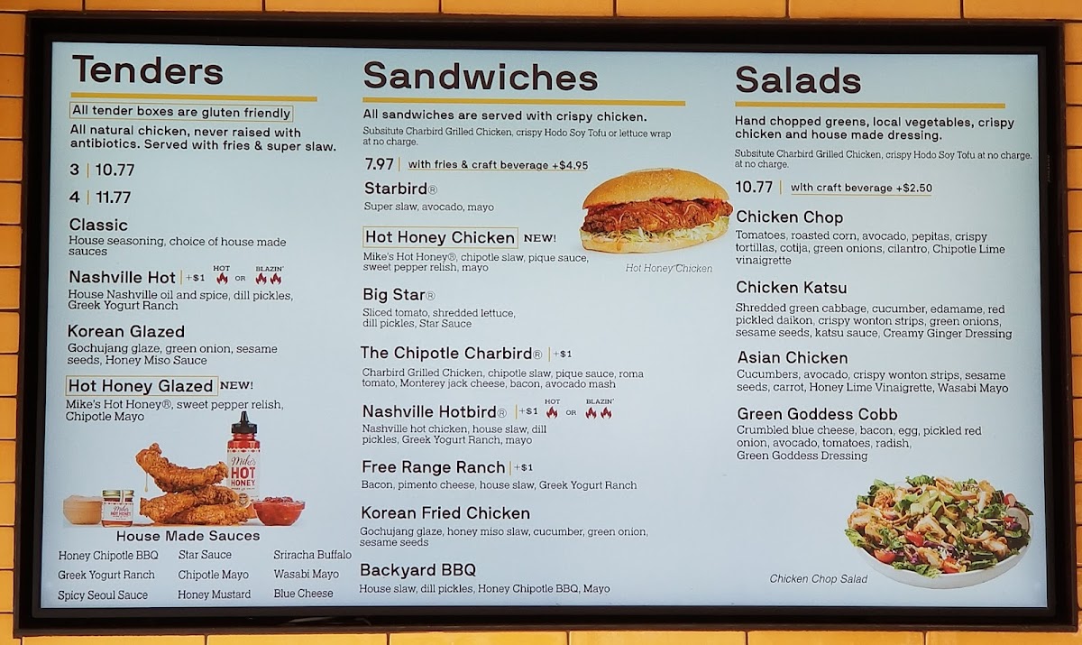 Starbird Chicken Menu - Image 3