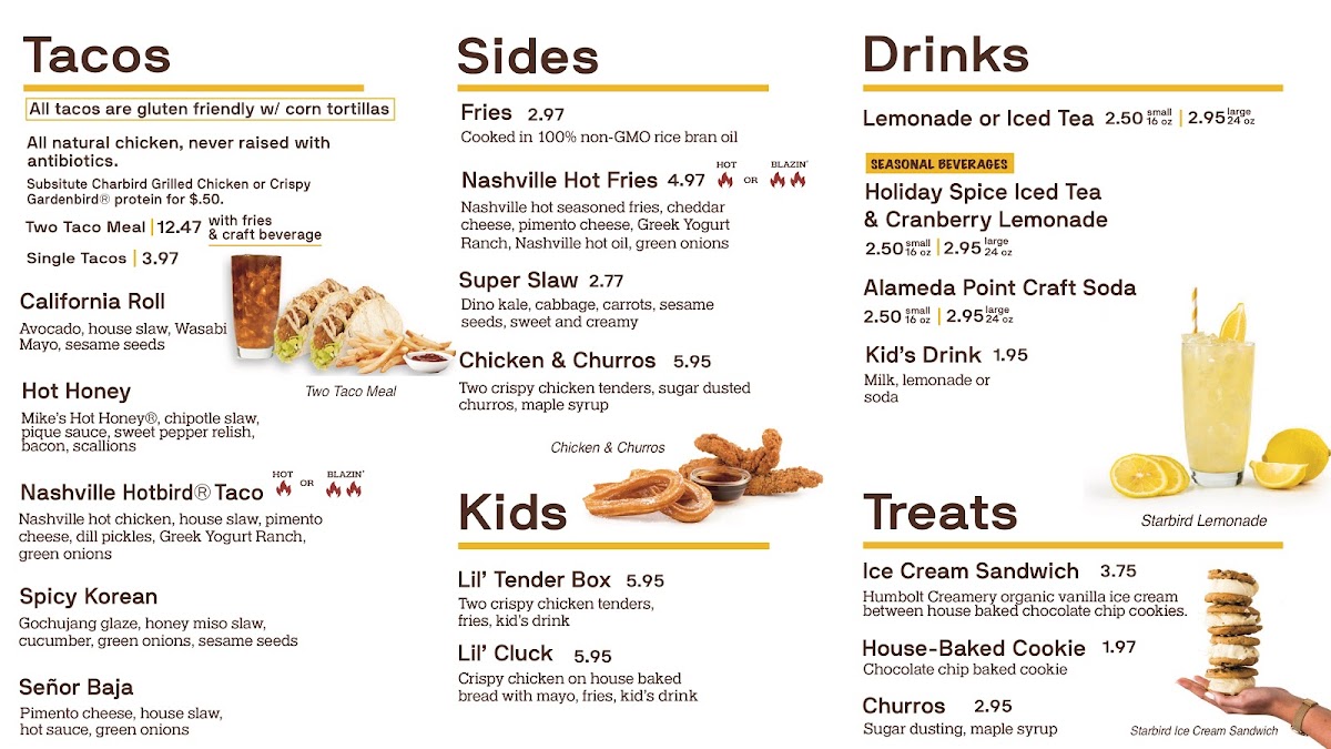 Starbird Chicken Menu - Image 5